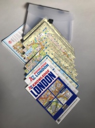 Big London A-Z Street Atlas Laminated Pages